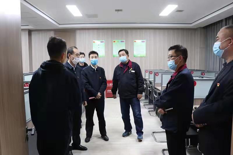 渭南市委組織部調研督導公司黨建工作