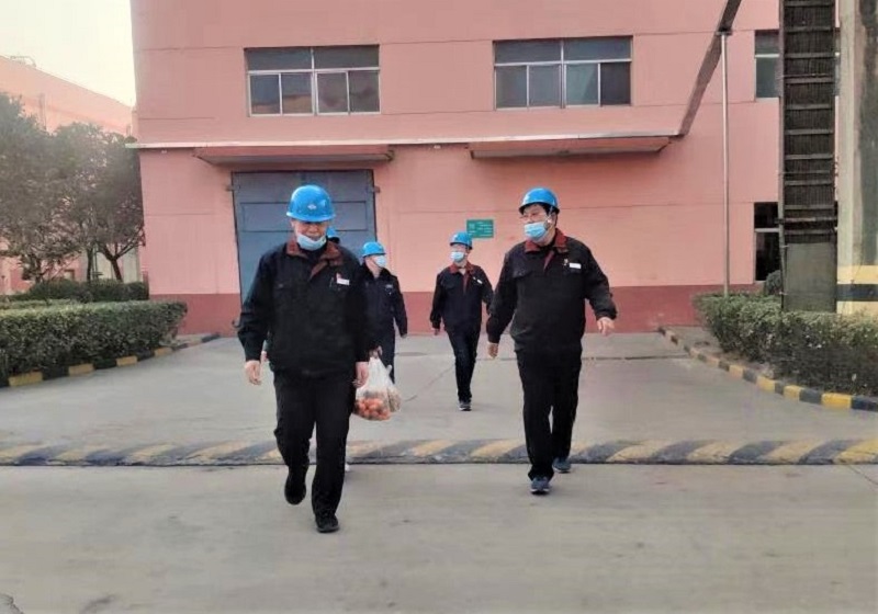 春節慰問暖人心      安全運營迎金牛